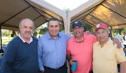  Chito Espinosa, Ricardo Espinosa, Chavo Espinosa y Fabián Espinosa.