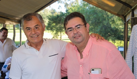   Javier Díaz de León y  Juan Carlos Pérez.