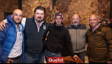  Mariano Gil, Alfredo Kury, Eduardo Marcos, José Ramón Navarro y Walter Heinze.