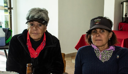  Paty del Peral y Ana Laura Villarreal.