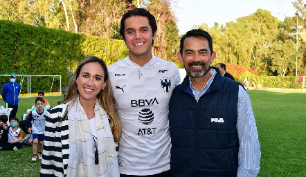  Roxana de Durán, Gerardo Torres Fonte y Luciano Durán.