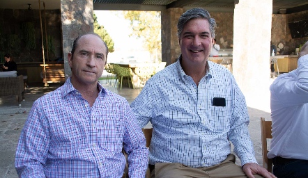  Javier Palau y Andrés Bárcena.