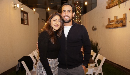  Marcela Villarreal y David García.