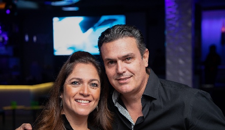 Claudia Altamirano y Wicho Fernández.