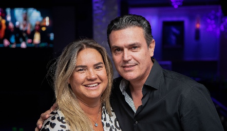 Daniela Benavente y Wicho Fernández.