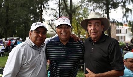  Héctor García, Gabriel Saucedo y Gustavo Puente.
