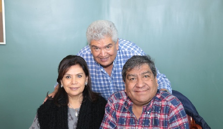  Tita Ruiz, Paco Ruiz y René Díaz.