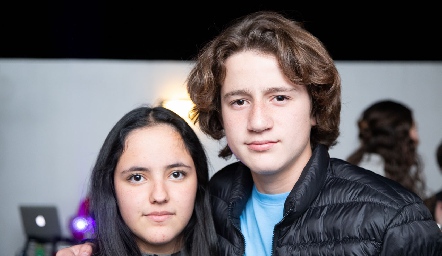 Fátima Ruiz e Isra López.