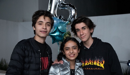 Alejandro Tacea, Liliana Tobias y Daniel Díaz.