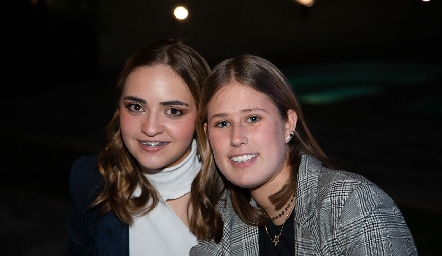 Lorenza Hinojosa e Isabela Galván.
