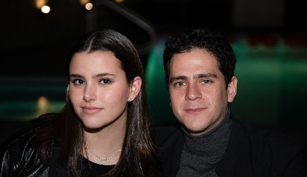 Paola Zermeño y René Lazcaño.