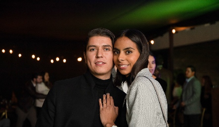 Ximena Anaya y SantiagoPerafán.