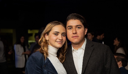 Lorenza Hinojosa y Enrique Perafán.