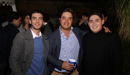  Elias Navarro, Alejandro Aguillón y Jaime Padilla.