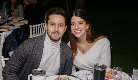  Jaime Padilla y Cinthia González.