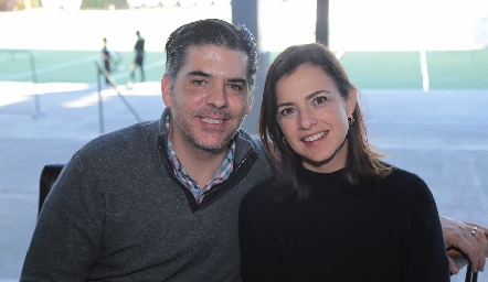  Pablo Algara y María Eugenia Gómez.
