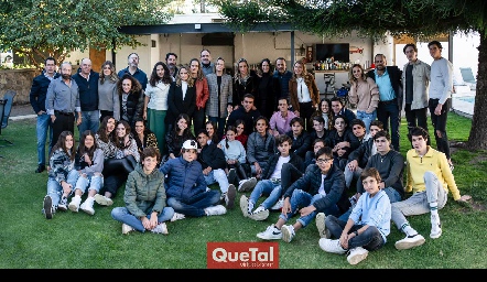 Comida Navideña de Amigos.