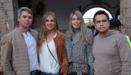  Manuel Bermúdez, Beatriz Villegas, Mariana Berrones y Ricardo Cordero.