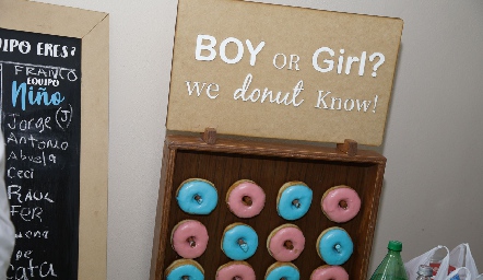  Gender Reveal de Armando Cosío y Paola Torre.