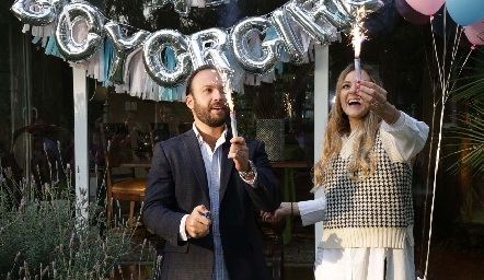  Gender Reveal de Armando Cosío y Paola Torre.