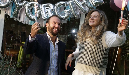  Gender Reveal de Armando Cosío y Paola Torre.