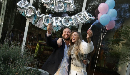  Gender Reveal de Armando Cosío y Paola Torre.