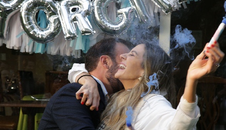  Gender Reveal de Armando Cosío y Paola Torre.