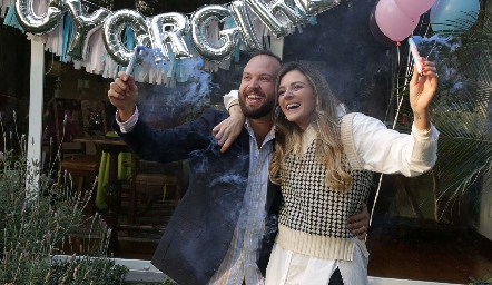  Gender Reveal de Armando Cosío y Paola Torre.