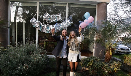  Gender Reveal de Armando Cosío y Paola Torre.