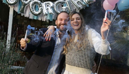  Gender Reveal de Armando Cosío y Paola Torre.