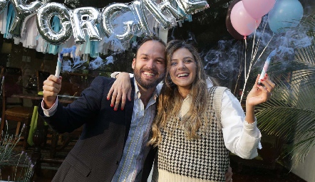  Gender Reveal de Armando Cosío y Paola Torre.