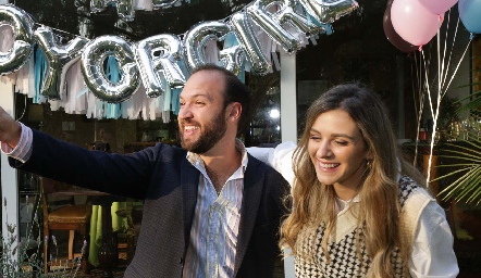  Gender Reveal de Armando Cosío y Paola Torre.