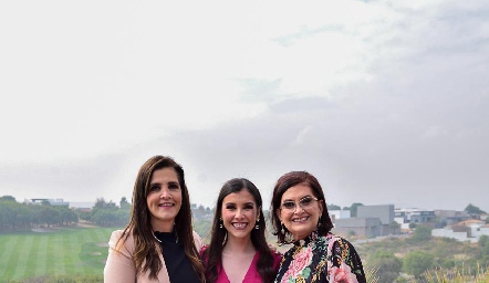  Marcela Orozco, Michelle Durán y Gela Martínez.