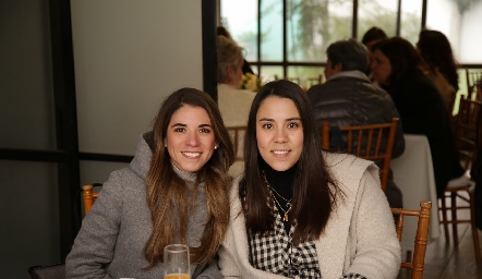  Isa Álvarez y Mariela Narváez.