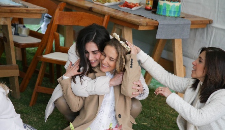  Mariana Rodríguez, Pau Poumian y Elisa Martínez.