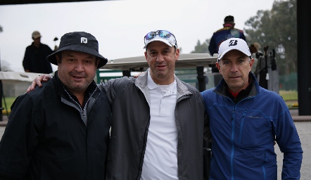  Humberto Abaroa, Rodolfo Oliva y Juan Carlos Nieto.