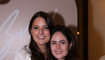  Gabriela González y Paulina Aldrett.