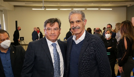  Luis Gerardo Ortuño y Jaime Chalita.