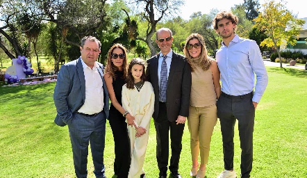  Humberto Abaroa, Liliana Martí, Fernanda y Gildo Gutiérrez, Consuelo Fernández y Marcelo Gutiérrez.