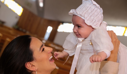  Sandra Villlobos con su hija Javiera.