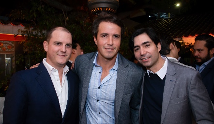  Miguel Valladares, Javier Meade y Mauricio Zollino.