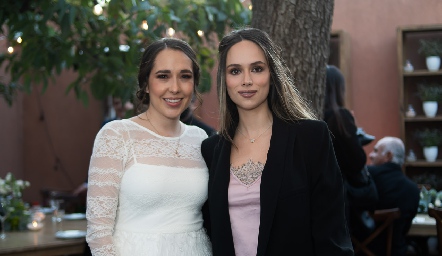  María Canales e Iliana Rodríguez.