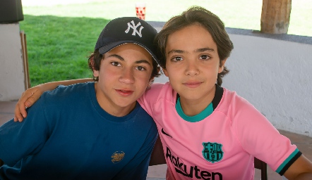  Miguel Delgado y Memo Domínguez.