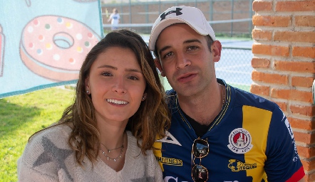  María Paula Tacea y Francisco Maza.