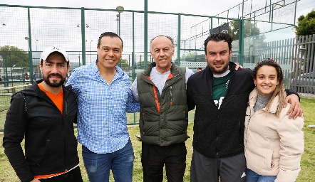  Francisco Cabral, Manuel Zacarías, Rafael González, Rafael González y Marisu Madrigal.