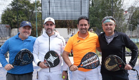 Rodrigo Gómez, Ignacio Archidona, Jorge Arredondo y Noel Álvarez.