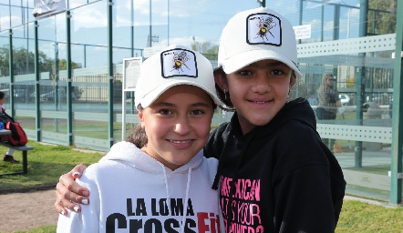  Lu Lebrija y Valentina Fernández.