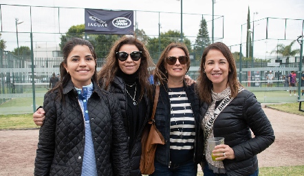  Marilupe Córdova, Lupita Mercado, Ana Paula Gutiérrez y Lety Aguilar.