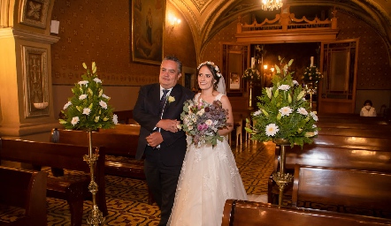  Manuel Ascanio con su hija Alejandra.
