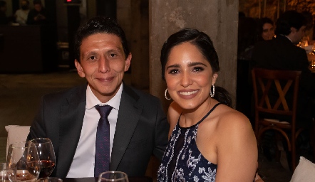  Jorge López y Andrea Ascanio.